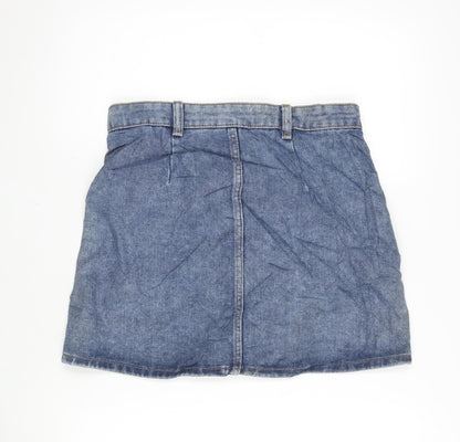 Womens UK Size 12 Denim & Co. A-Line  Skirt