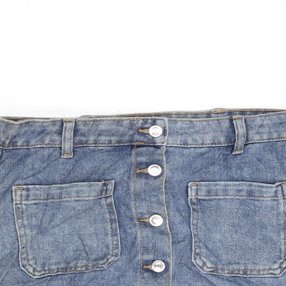 Womens UK Size 12 Denim & Co. A-Line  Skirt