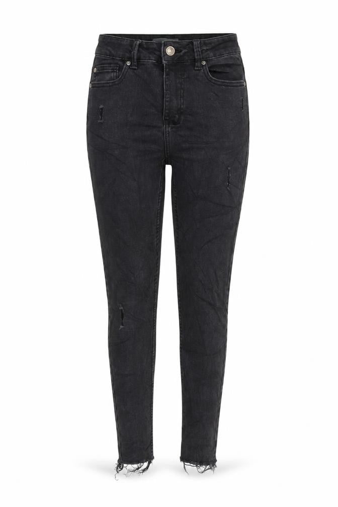 Womens UK Size 8 Denim & Co. Regular Fit Tapered Grey Jeans