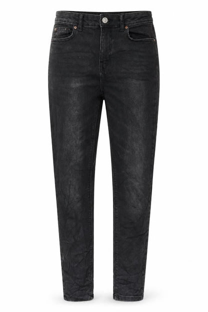 Womens UK Size 8 Denim & Co. Regular Fit Tapered Grey Jeans
