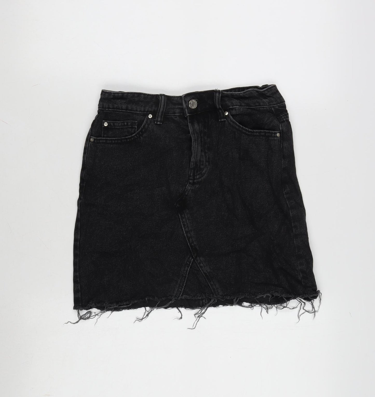 Womens UK Size 6 Denim & Co. A-Line Denim Skirt