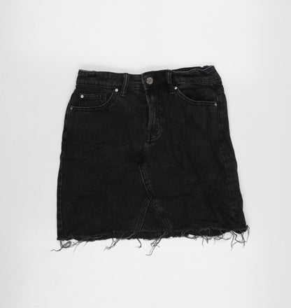 Womens UK Size 6 Denim & Co. A-Line Denim Skirt