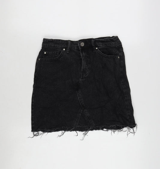 Womens UK Size 6 Denim & Co. A-Line Denim Skirt
