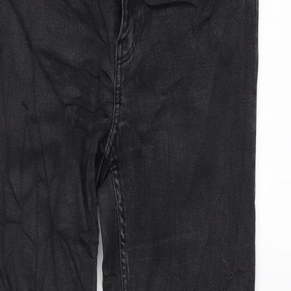 Womens UK Size 10 H&M Regular Fit Tapered Grey Jeans