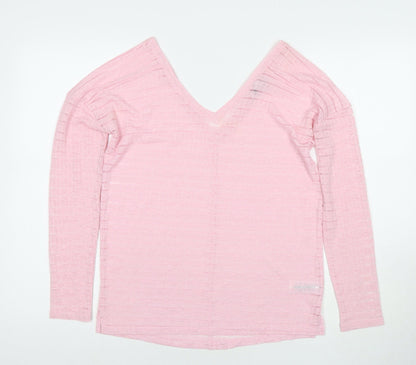 Womens UK Size 8 NEXT Pink Pullover Jumper