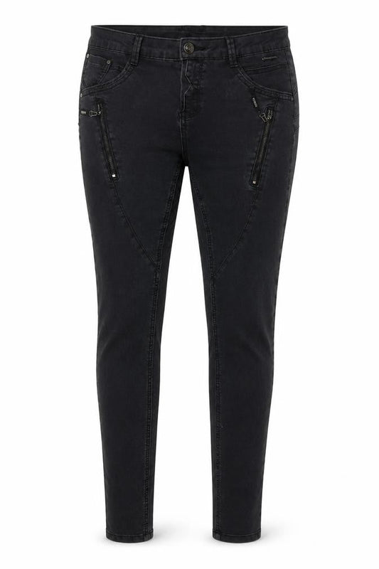 Cream Womens Black Cotton Skinny Jeans Size 31 in L31 in Regular Zip
