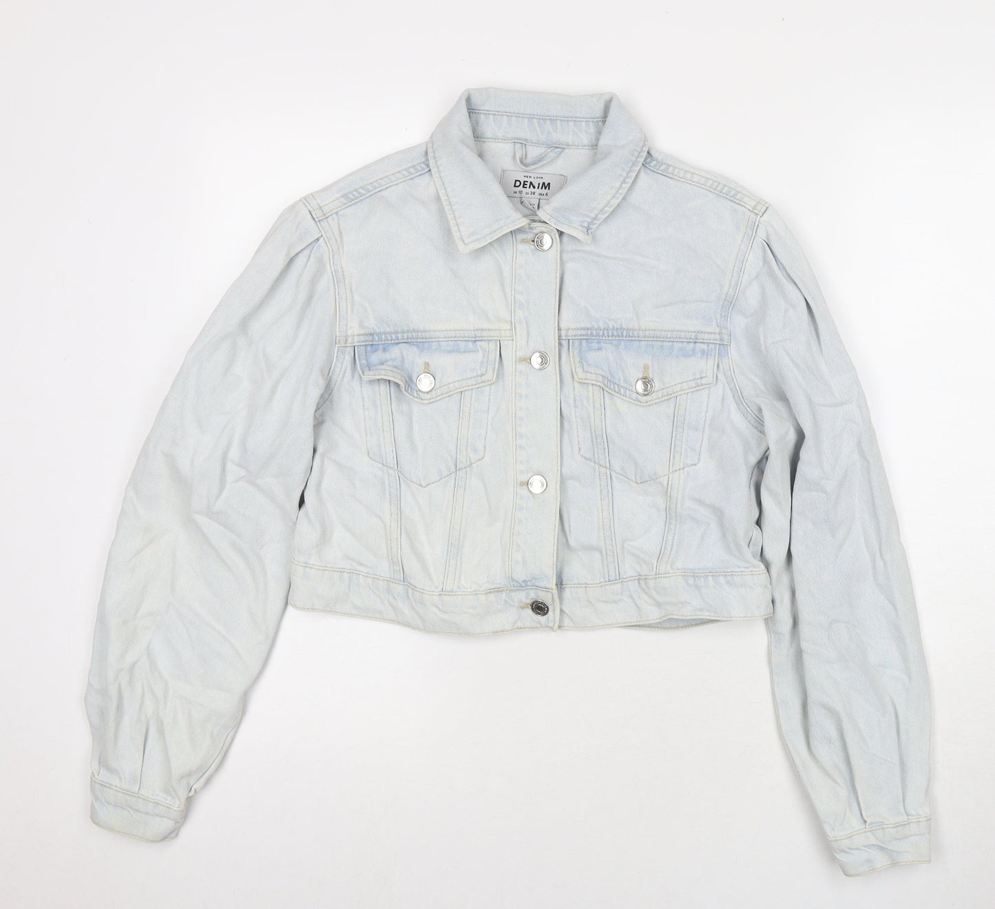 Womens UK Size 10 New Look Blue Jacket