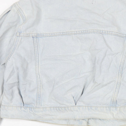 Womens UK Size 10 New Look Blue Jacket