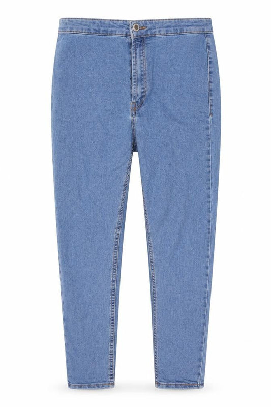 Womens UK Size 30 in Bershka Regular Fit Jegging Blue Jeans