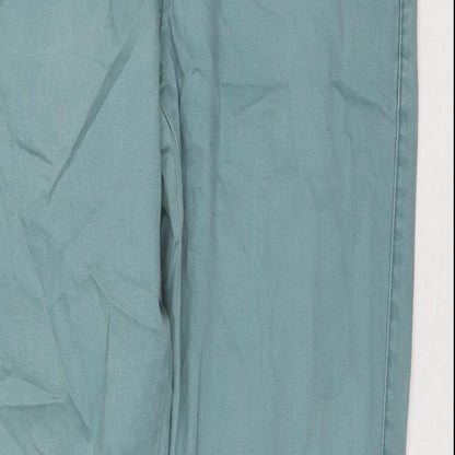 Solid Jeans Mens Blue Cotton Straight Jeans Size 32 in L31 in Regular