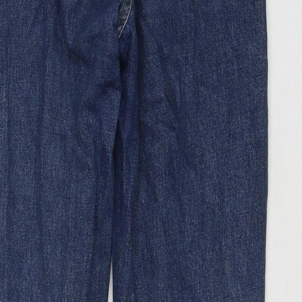 BDG Womens Blue Cotton Straight Jeans Size 27 in L32 in Regular Zip
