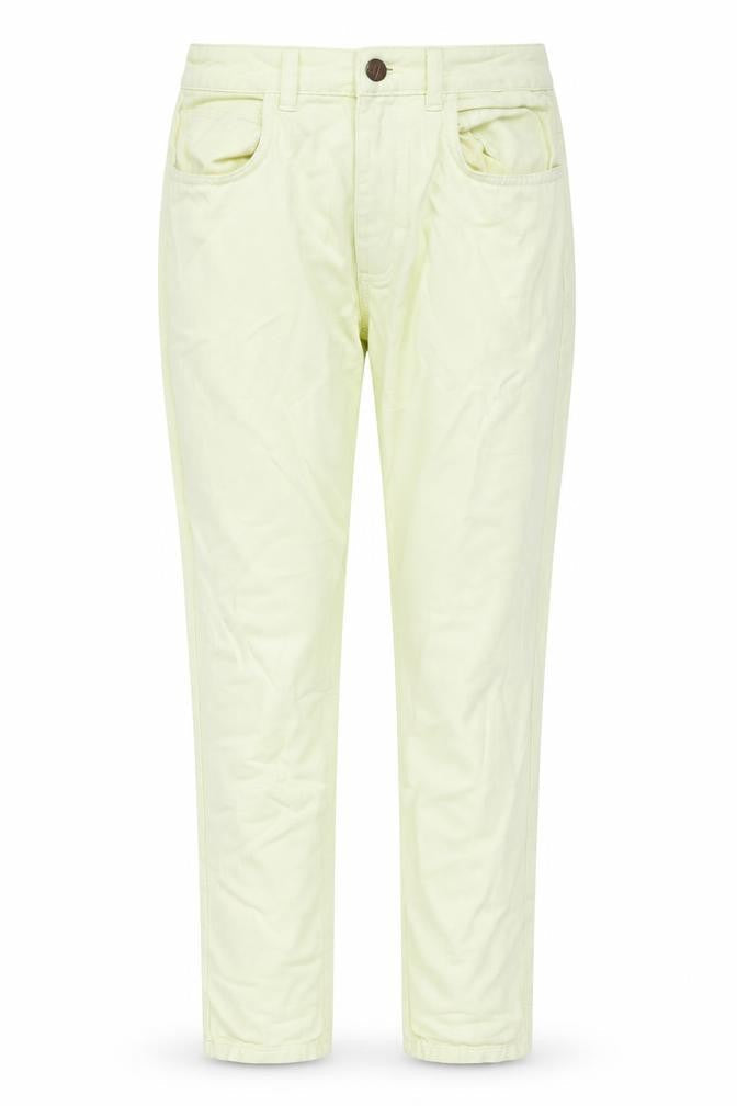 Womens UK Size 28 Reclaimed Vintage Regular Fit Straight Yellow Jeans