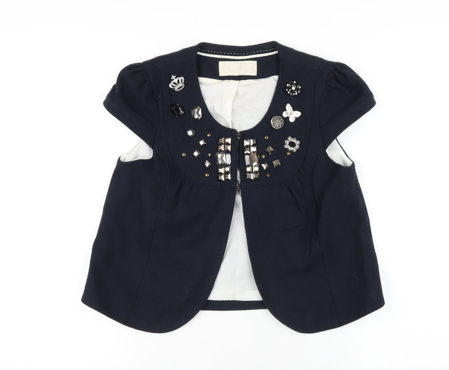 Womens UK Size 10 River Island Blue Jacket