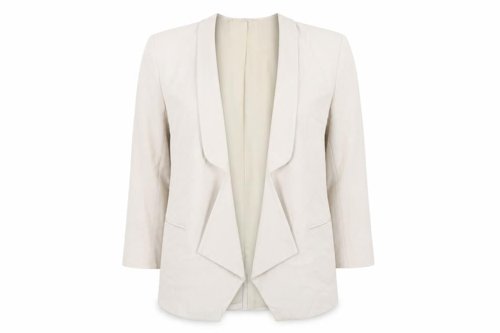 Womens UK Size 8 French Connection Beige Jacket