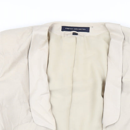 Womens UK Size 8 French Connection Beige Jacket