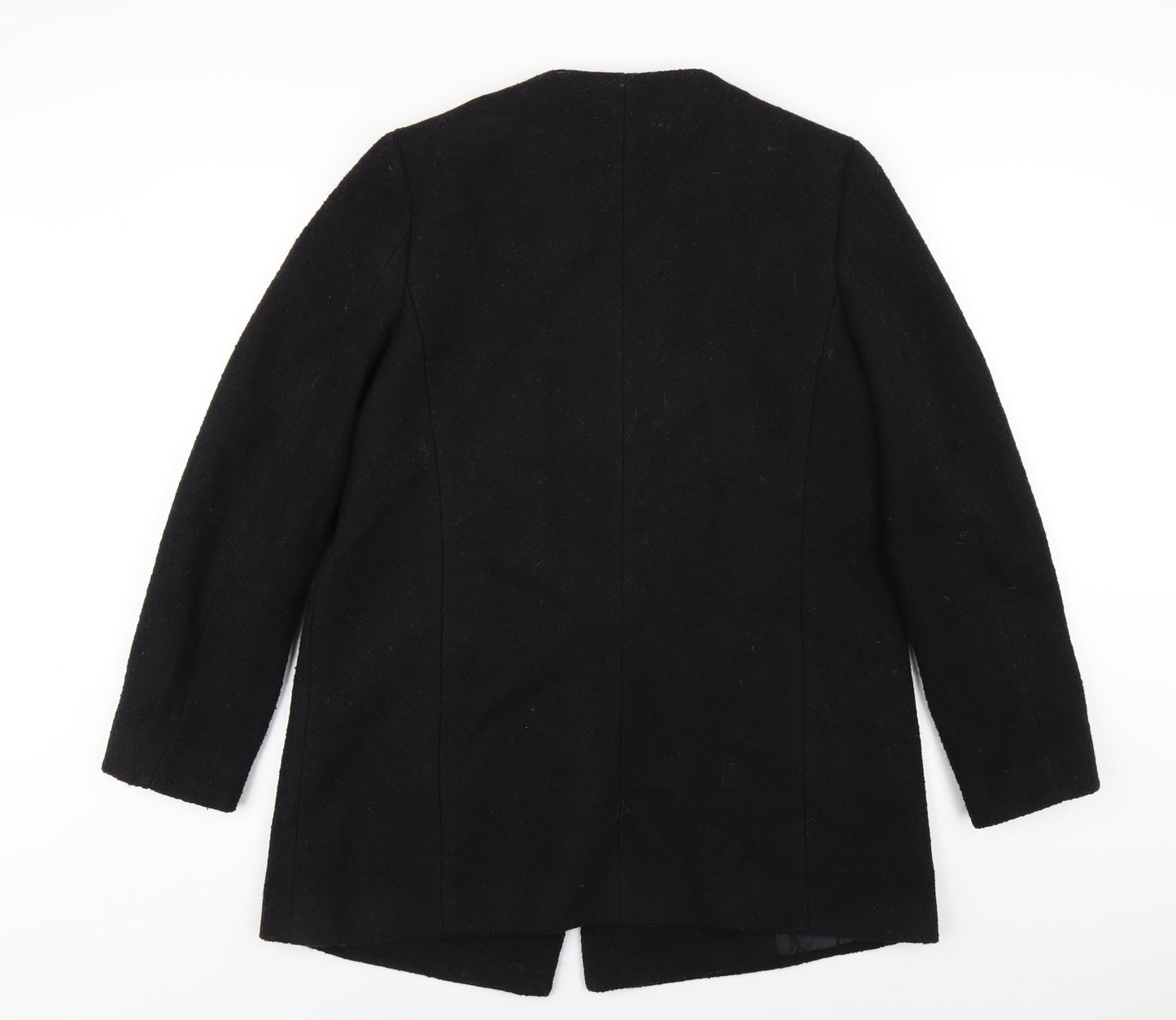 Womens UK Size 12 NEXT Black Pea Coat