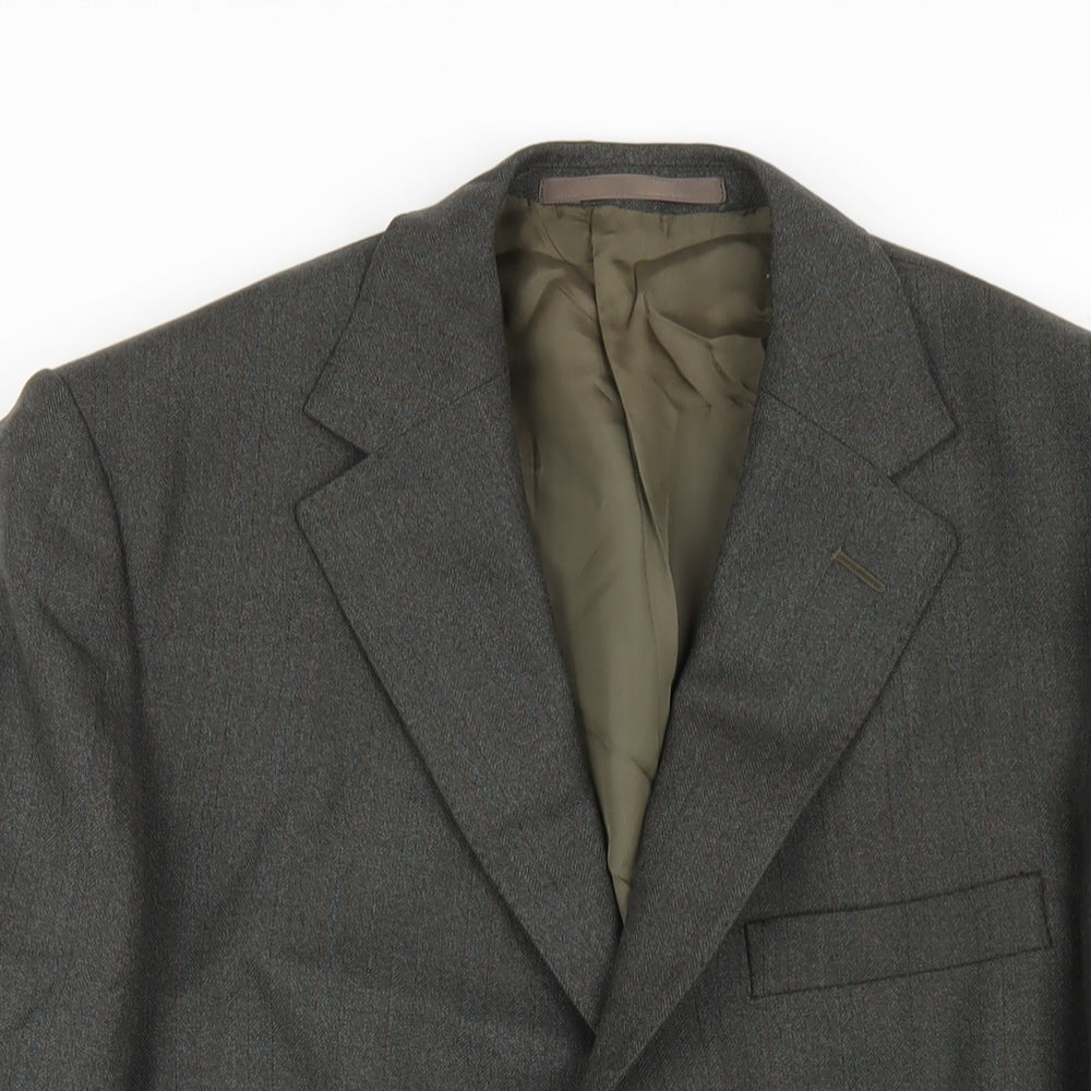 Mens UK Size 42 Dunn & Co Regular Green Suit Jacket