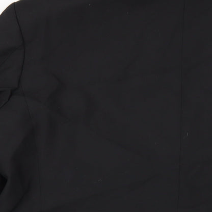Mens UK Size 44 Marks and Spencer Regular Black Suit Tuxedo