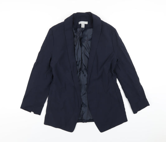 Womens UK Size 8 H&M Blue Jacket