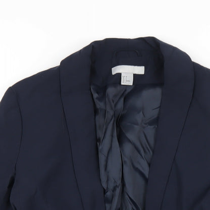 Womens UK Size 8 H&M Blue Jacket
