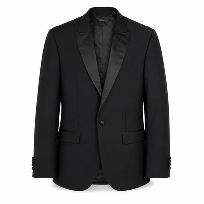 Blackberrys Mens Black Polyester Jacket Blazer Size 38 Regular