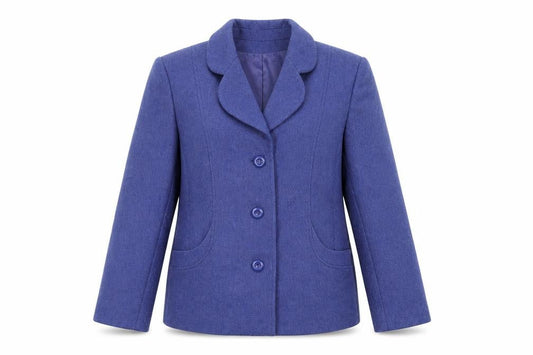 Womens UK Size 12 EWM Blue Pea Coat