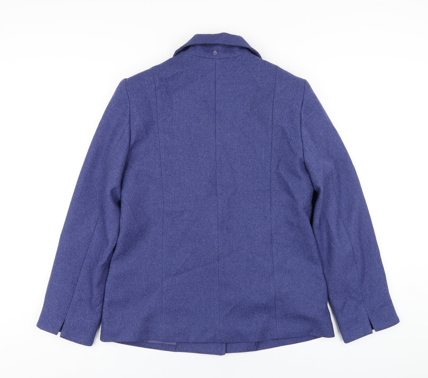Womens UK Size 12 EWM Blue Pea Coat