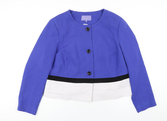 Autonomy Womens Blue Jacket Size 20 Button