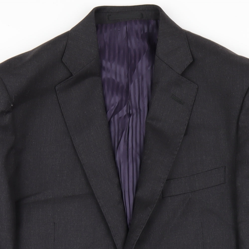 Mens UK Size 42 Savoy Taylors Guild Regular Grey Suit Jacket