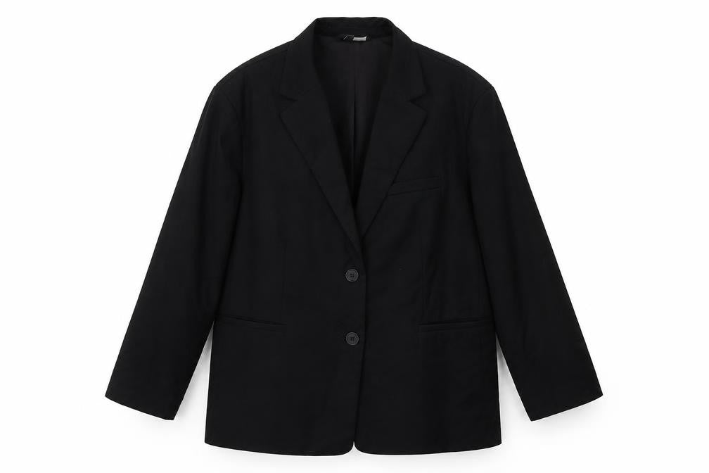 Womens UK Size L H&M Regular Black Blazer