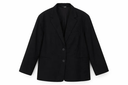Womens UK Size L H&M Regular Black Blazer