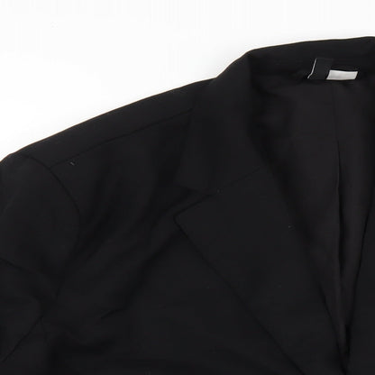 Womens UK Size L H&M Regular Black Blazer