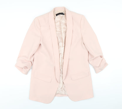 Womens UK Size S Zara Pink Jacket