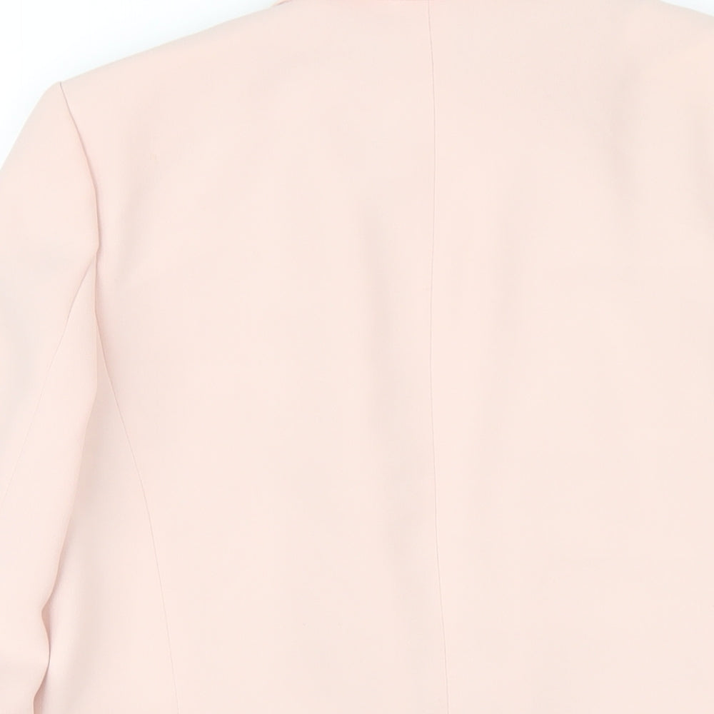 Womens UK Size S Zara Pink Jacket