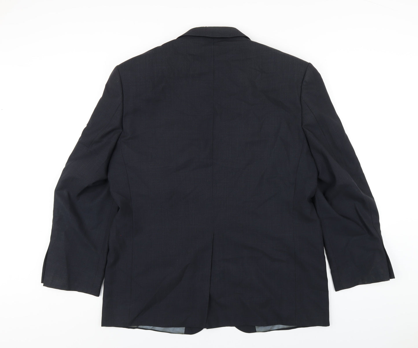Mens UK Size 42 Marks and Spencer Regular Blue Suit Jacket