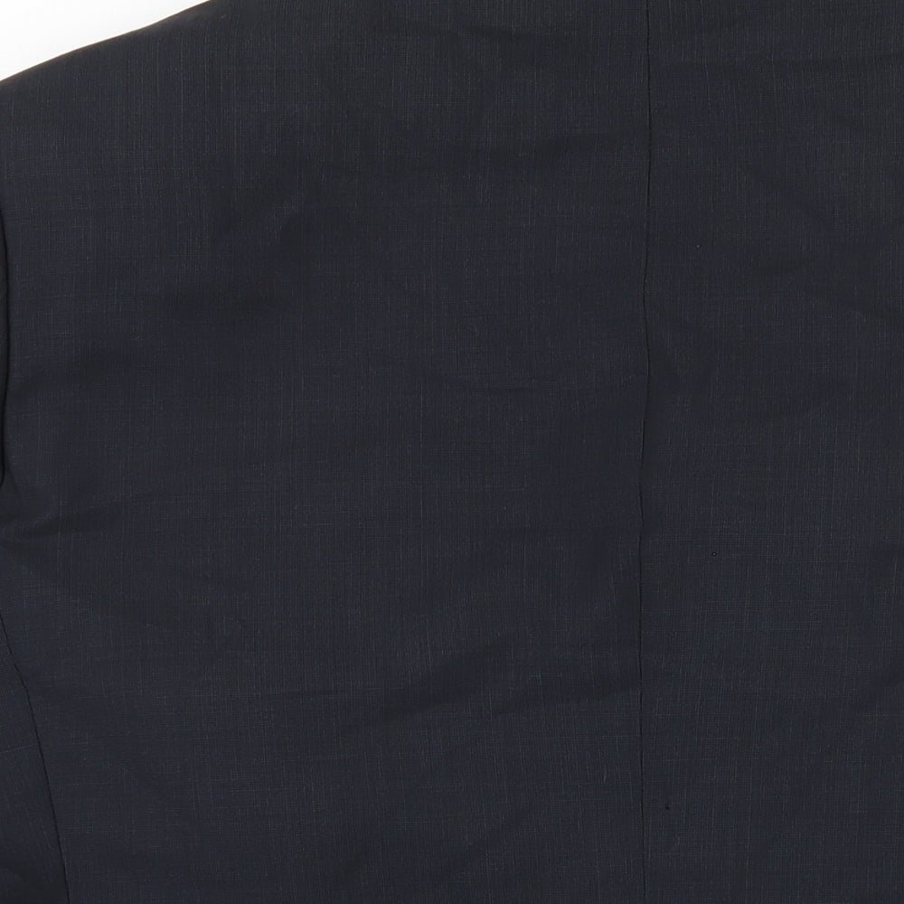 Mens UK Size 42 Marks and Spencer Regular Blue Suit Jacket