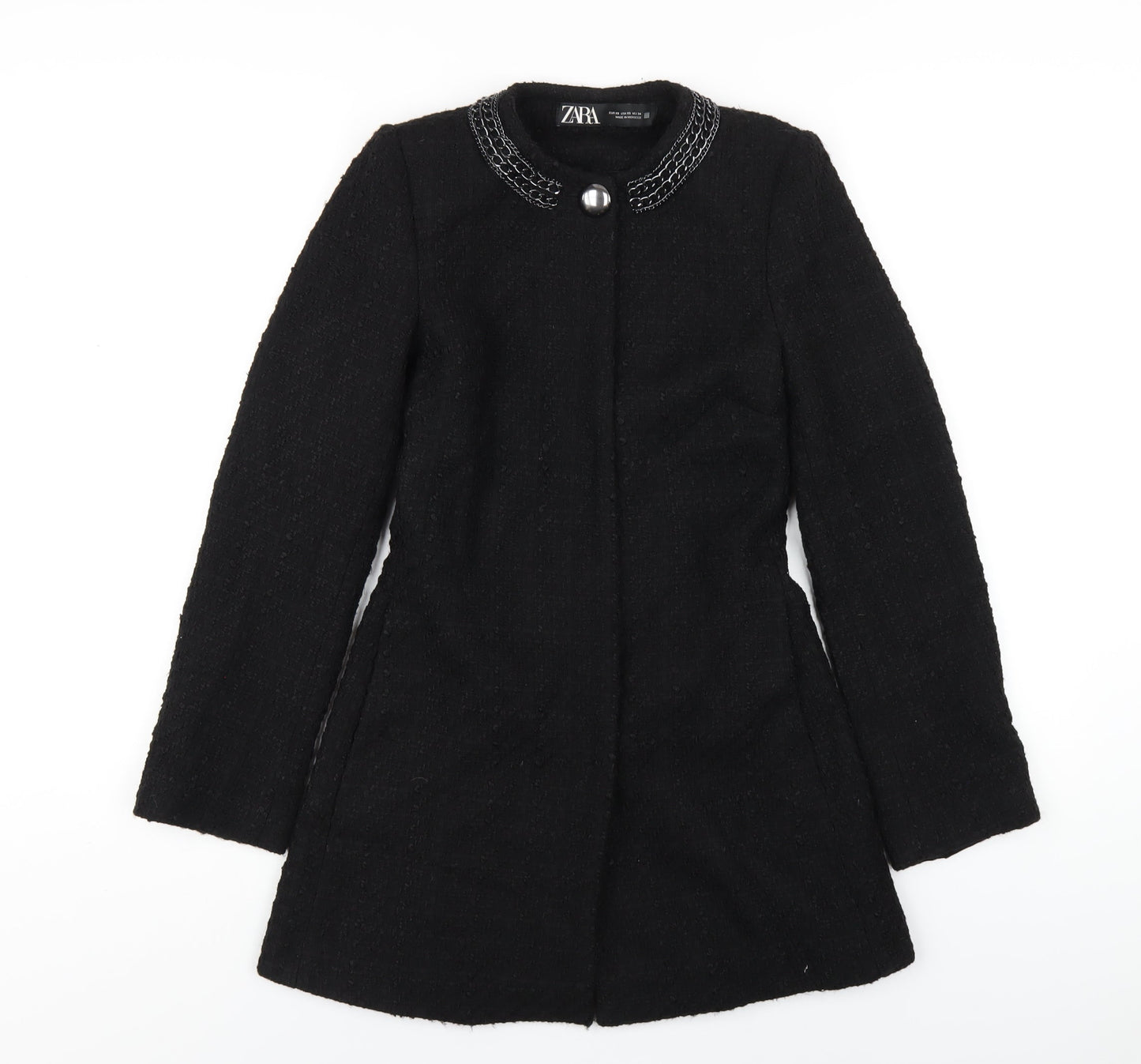 Womens UK Size XS Zara Black Jacket