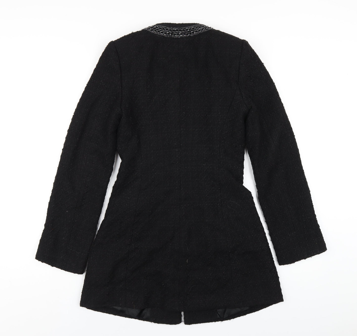 Womens UK Size XS Zara Black Jacket