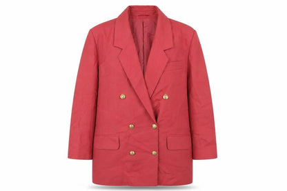 Womens UK Size 16 Classics Regular Red Blazer