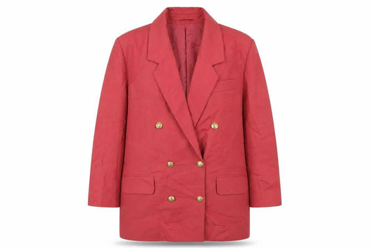 Womens UK Size 16 Classics Regular Red Blazer