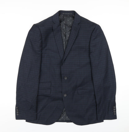 Mens UK Size 38 NEXT Regular Blue Suit Jacket