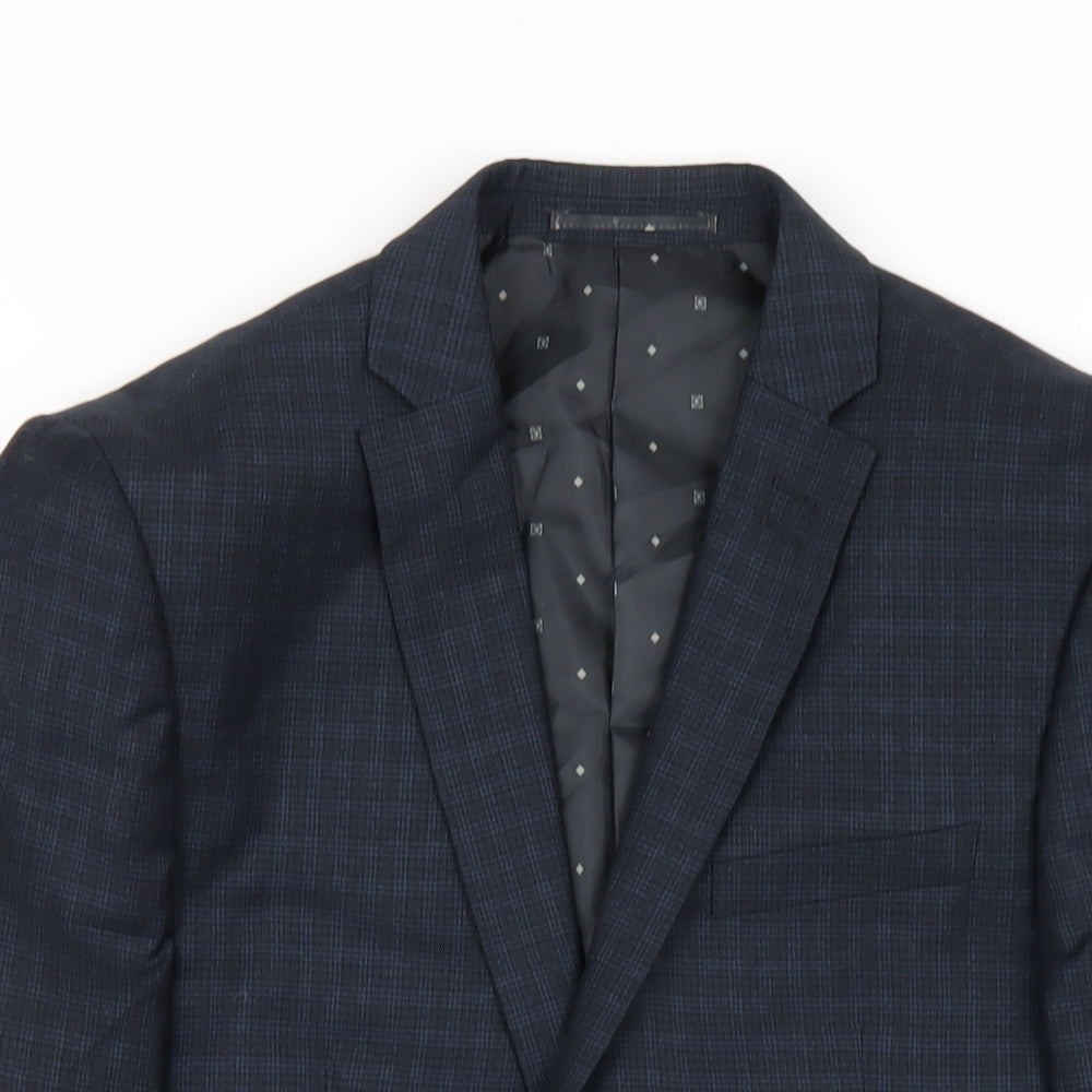 Mens UK Size 38 NEXT Regular Blue Suit Jacket