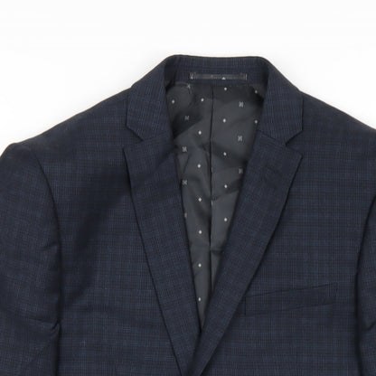 Mens UK Size 38 NEXT Regular Blue Suit Jacket
