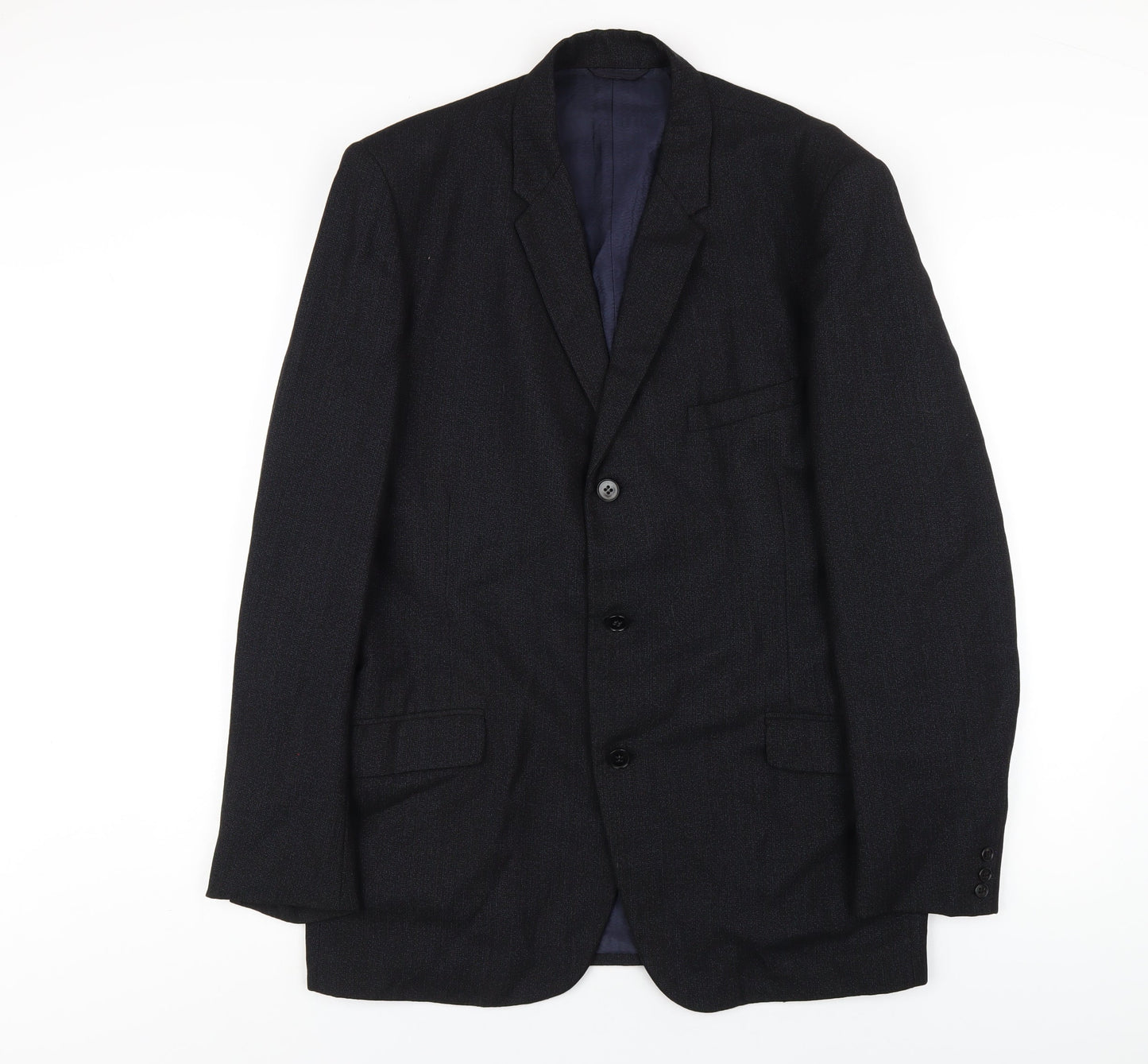 Mens UK Size 40 Burton Regular Blue Suit Jacket