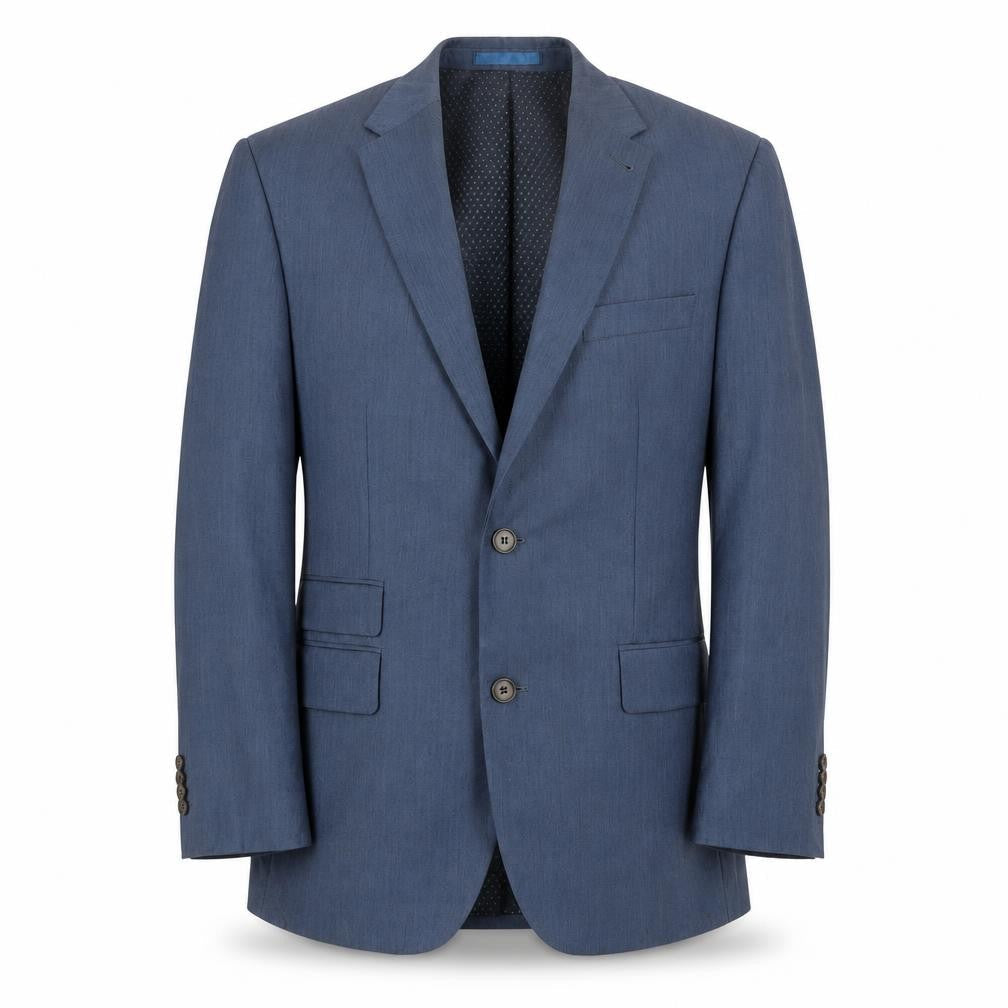 Mens UK Size 42 Aspen & Court Regular Blue Suit Jacket