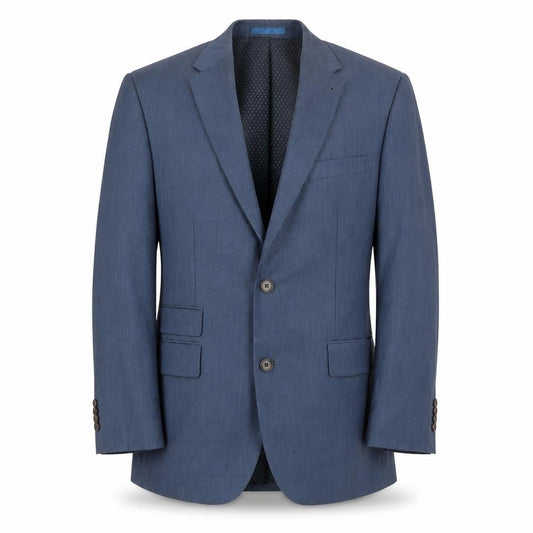 Mens UK Size 42 Aspen & Court Regular Blue Suit Jacket