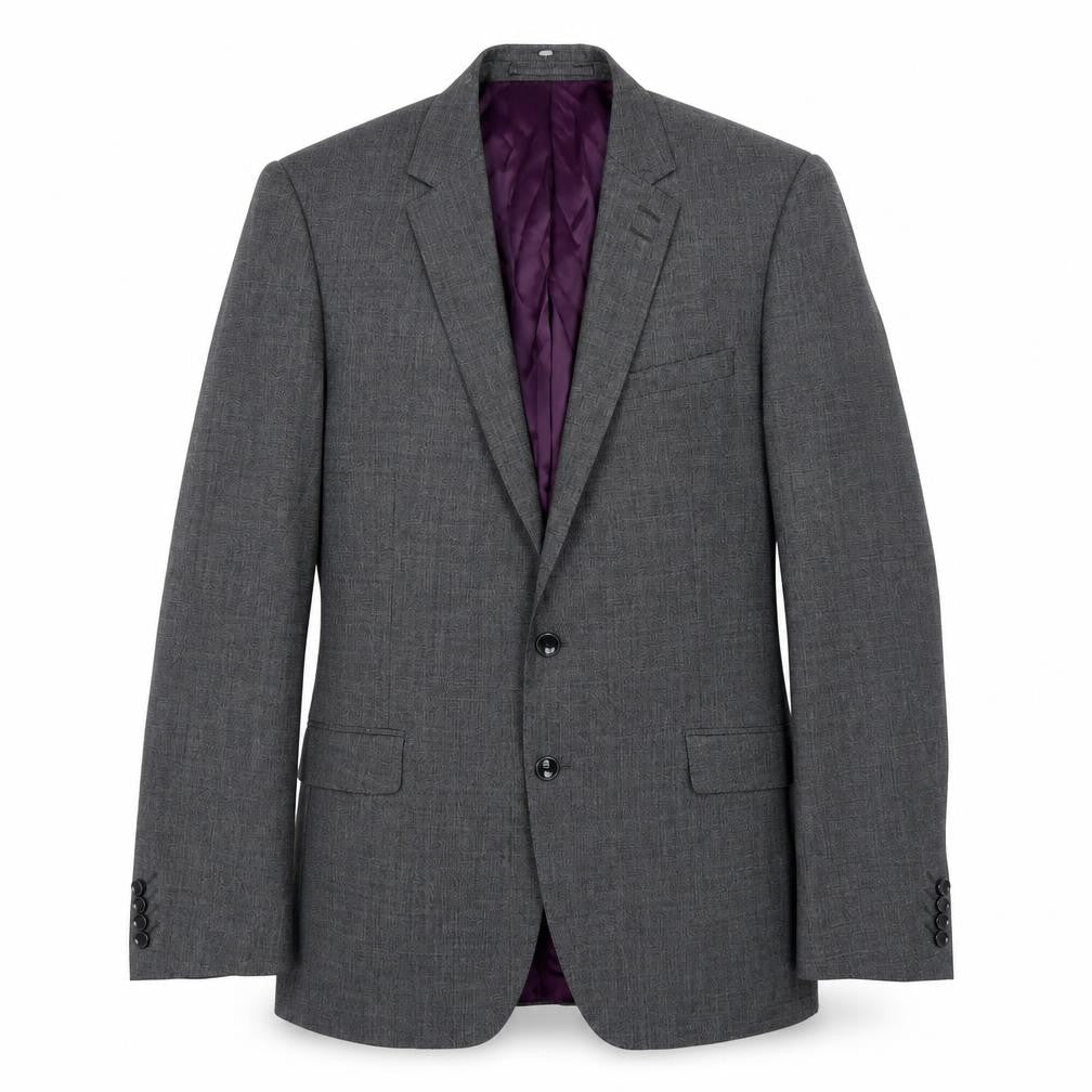 Mens UK Size 40 Autograph Regular Grey Suit Jacket