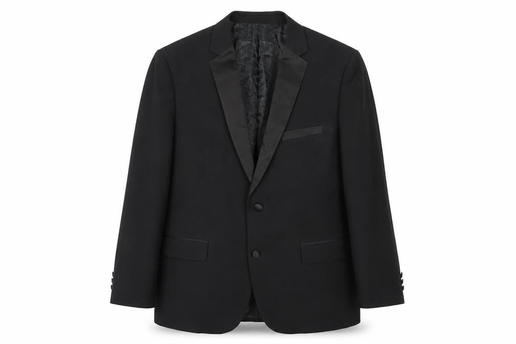 Mens UK Size 46 Sawyers & Hendricks Regular Black Suit Jacket