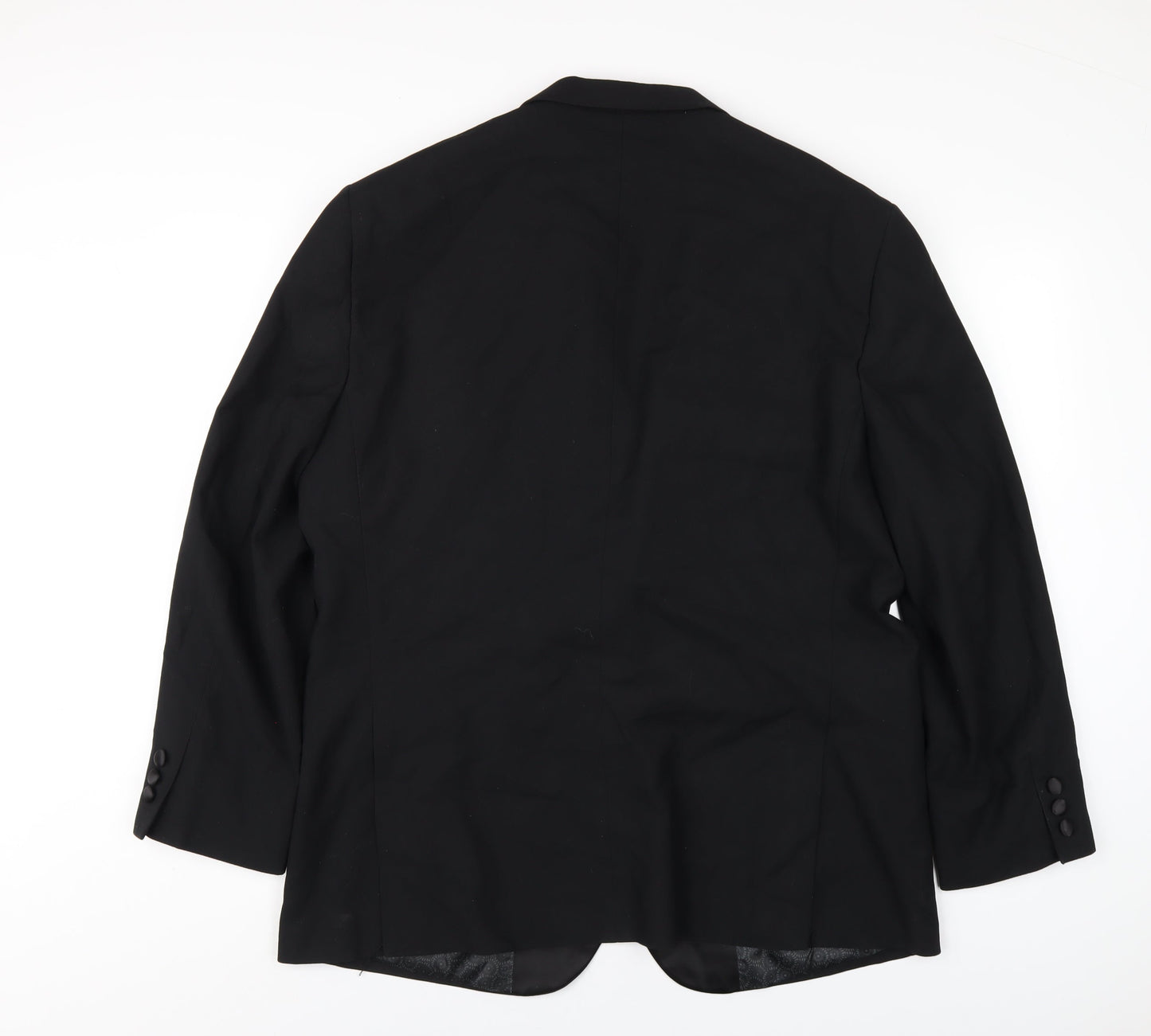 Mens UK Size 46 Sawyers & Hendricks Regular Black Suit Jacket