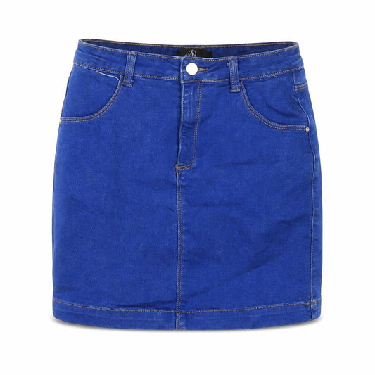 Womens UK Size 10 Missguided Mini Denim Skirt